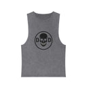 Deadlyft or Die Skull - Deadlyft or Die Vintage Stonewash Cutoff Sleeveless