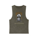 "I Came, I Saw, I Conquered" - Deadlyft or Die Vintage Stonewash Cutoff Sleeveless