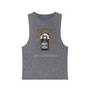 "I Came, I Saw, I Conquered" - Deadlyft or Die Vintage Stonewash Cutoff Sleeveless