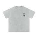 Hard Work Is God's Work - Deadlyft or Die Oversized Tee Vintage Stonewash