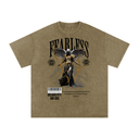 Fearless - Deadlyft or Die Vintage Stonewash Oversized Tee