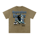 Aspiration - Deadlyft or Die Vintage Stonewash Oversized Acid Washed Tee