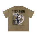 Dues Paid - Deadlyft or Die Unisex Oversized Workout Tee