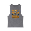 Weights Before Dates - Deadlyft or Die Vintage Stonewash Cutoff Sleeveless