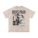Dues Paid - Deadlyft or Die Unisex Oversized Workout Tee