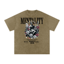 Mentality - Deadlyft or Die Vintage Stonewash Oversized Tee