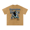 Aspiration - Deadlyft or Die Vintage Stonewash Oversized Acid Washed Tee