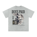 Dues Paid - Deadlyft or Die Unisex Oversized Workout Tee