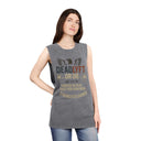 Forged in Pain, Strength is Earned - Deadlyft or Die Vintage Stonewash Cutoff Sleeveless