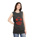 Deadlyft or Die Crest Vintage Stonewash Cutoff Sleeveless