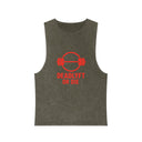 Deadlyft or Die Crest Vintage Stonewash Cutoff Sleeveless