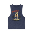 Deadlyft Dad Gang - Deadlyft or Die Vintage Stonewash Cutoff Sleeveless