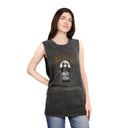 "I Came, I Saw, I Conquered" - Deadlyft or Die Vintage Stonewash Cutoff Sleeveless