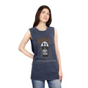 "I Came, I Saw, I Conquered" - Deadlyft or Die Vintage Stonewash Cutoff Sleeveless