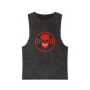 Deadlyft or Die Skull - Deadlyft or Die Vintage Stonewash Cutoff Sleeveless
