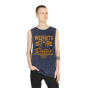 Weights Before Dates - Deadlyft or Die Vintage Stonewash Cutoff Sleeveless