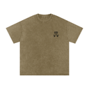 Hard Work Is God's Work - Deadlyft or Die Oversized Tee Vintage Stonewash