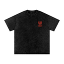 Hard Work Is God's Work - Deadlyft or Die Oversized Tee Vintage Stonewash