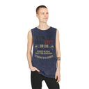 Forged in Pain, Strength is Earned - Deadlyft or Die Vintage Stonewash Cutoff Sleeveless
