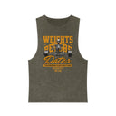 Weights Before Dates - Deadlyft or Die Vintage Stonewash Cutoff Sleeveless
