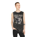 Dues Paid - Deadlyft or Die Vintage Stonewash Cutoff Sleeveless