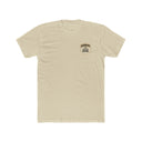 Beige t-shirt with 'Deadly or Die' logo on a white background
