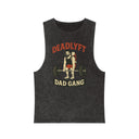 Deadlyft Dad Gang - Deadlyft or Die Vintage Stonewash Cutoff Sleeveless