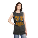 Weights Before Dates - Deadlyft or Die Vintage Stonewash Cutoff Sleeveless