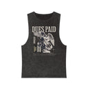Dues Paid - Deadlyft or Die Vintage Stonewash Cutoff Sleeveless