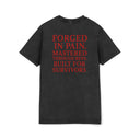 Forged in Pain - Deadlyft or Die Vintage Stonewash Oversized Tee