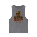 Carry The World - Deadlyft or Die Vintage Stonewash Cutoff Sleeveless