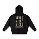"I Came, I Saw, I Conquered" - Deadlyft or Die Unisex Vintage Oversized Hoodie Sweatshirt