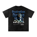 Aspiration - Deadlyft or Die Vintage Stonewash Oversized Acid Washed Tee